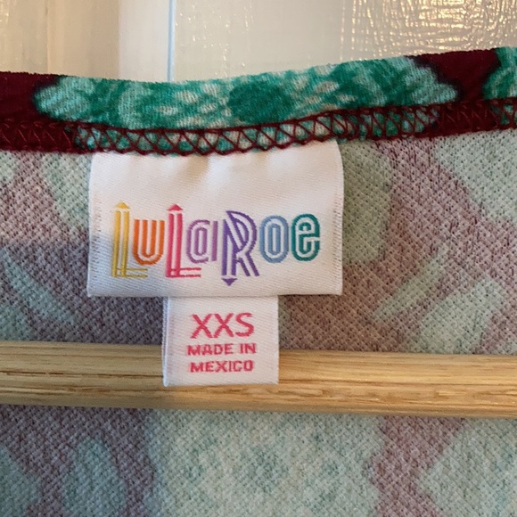 LulaRoe XXS Nicole - Picture 2 of 3